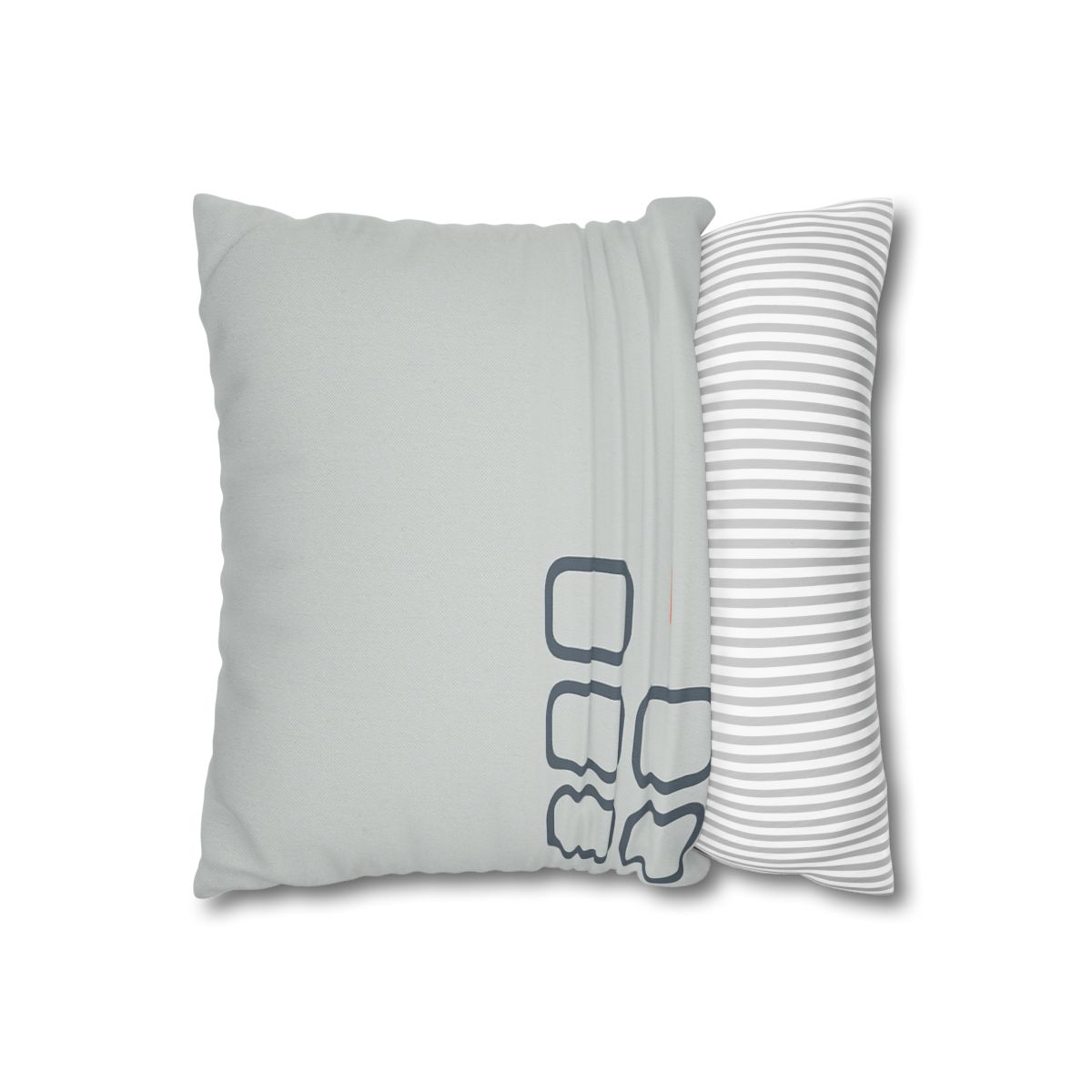 Staggered Low Grid With Missing Cell custom pillow cases