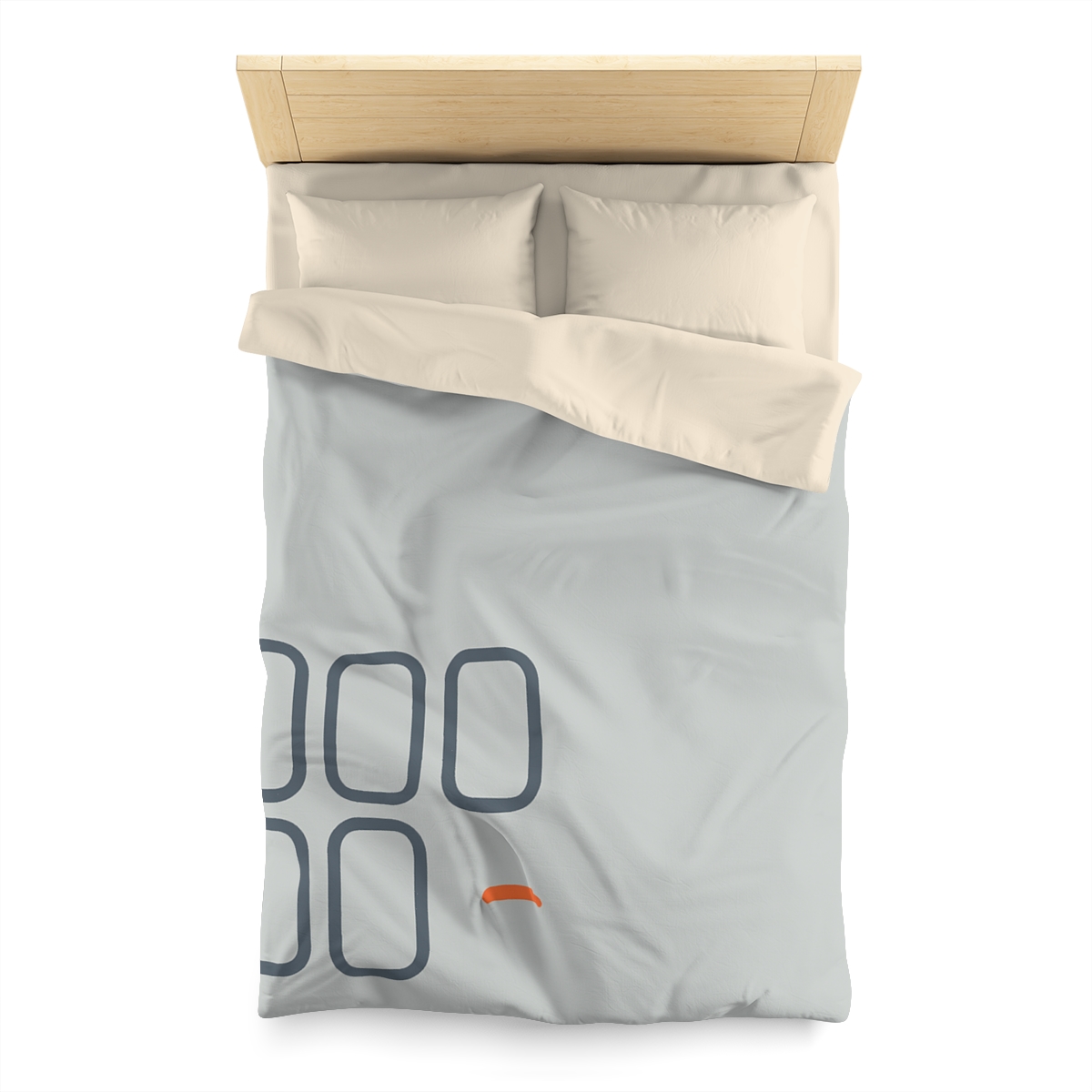 Staggered Low Grid With Missing Cell personalized bedding duvets