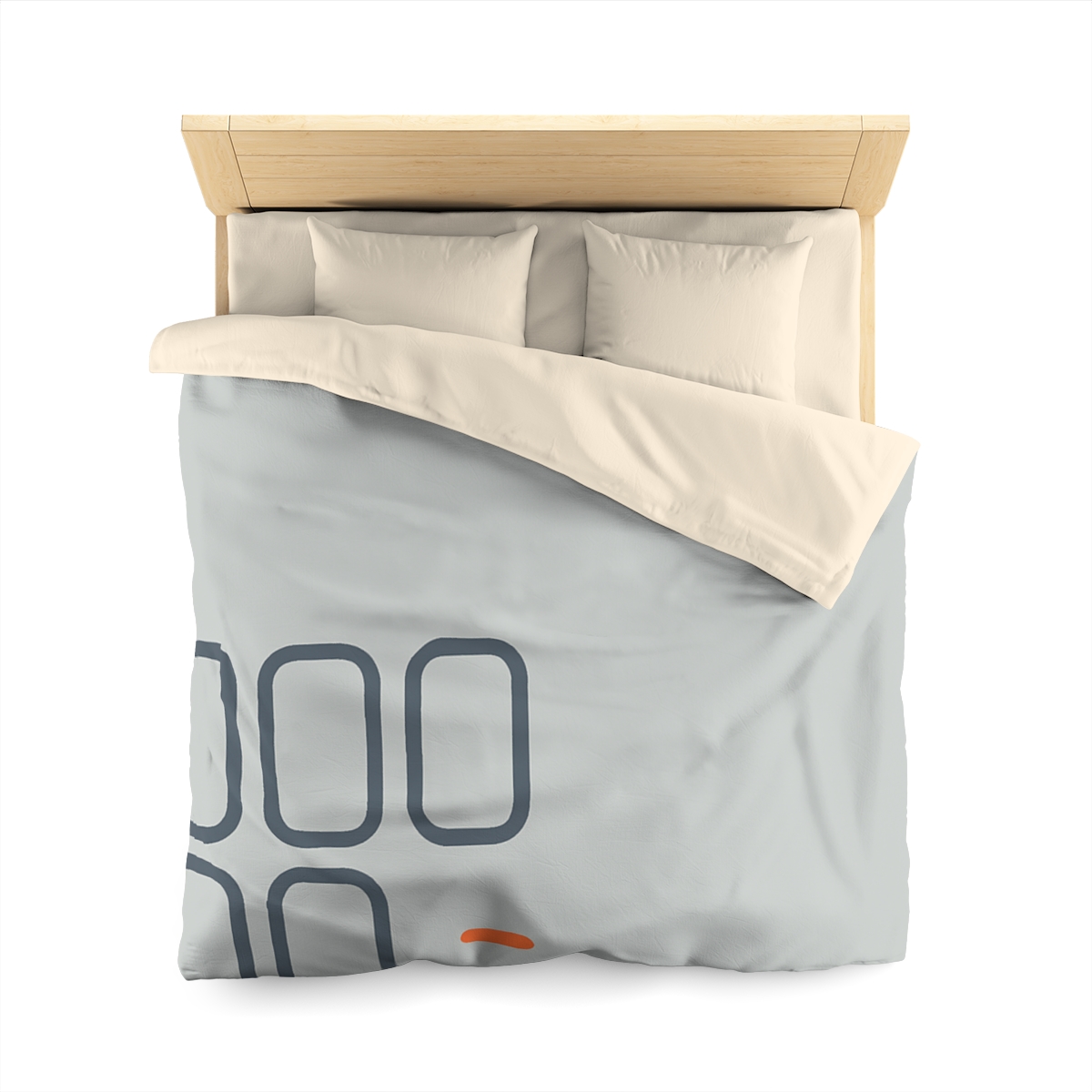 Staggered Low Grid With Missing Cell personalized bedding duvets