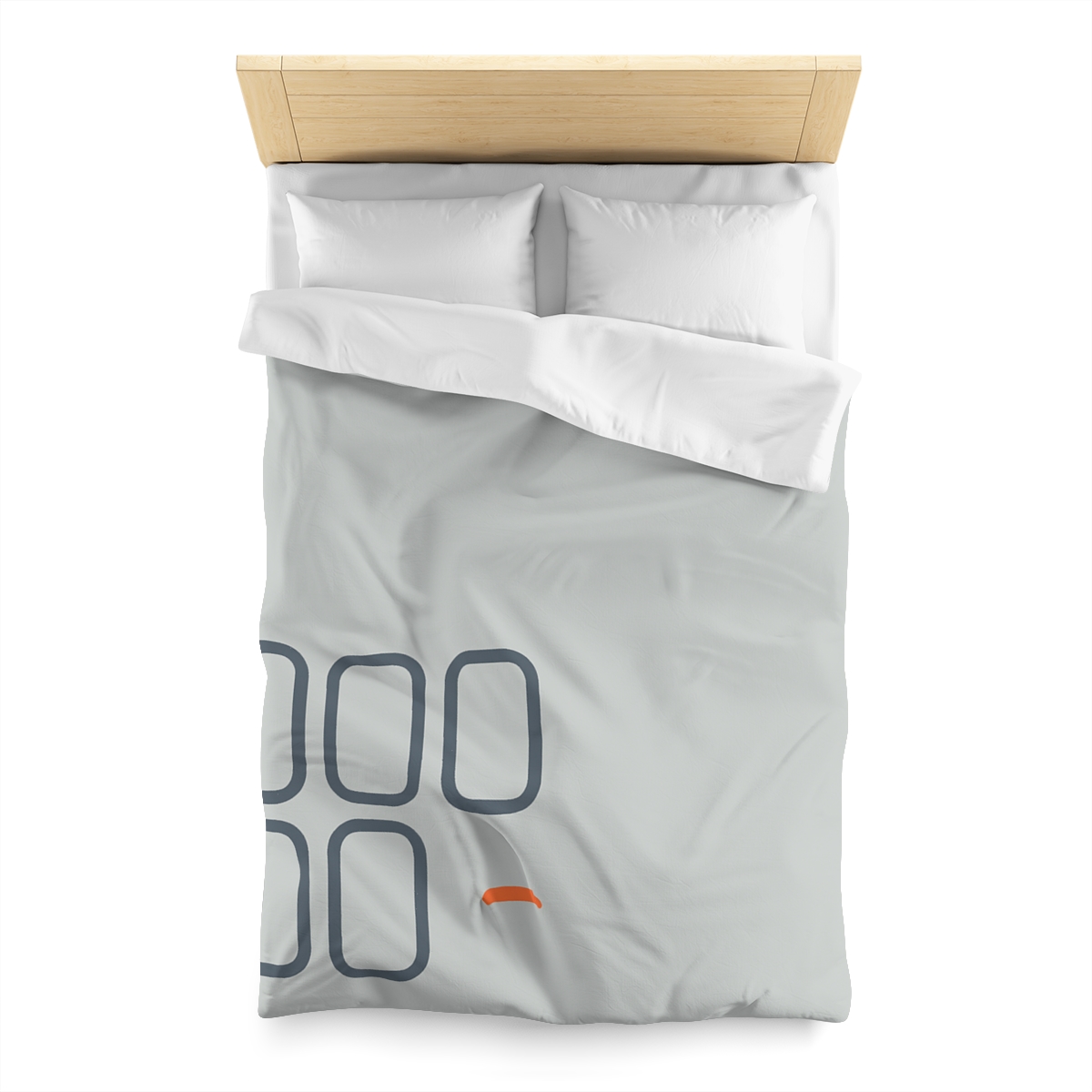 Staggered Low Grid With Missing Cell personalized bedding duvets