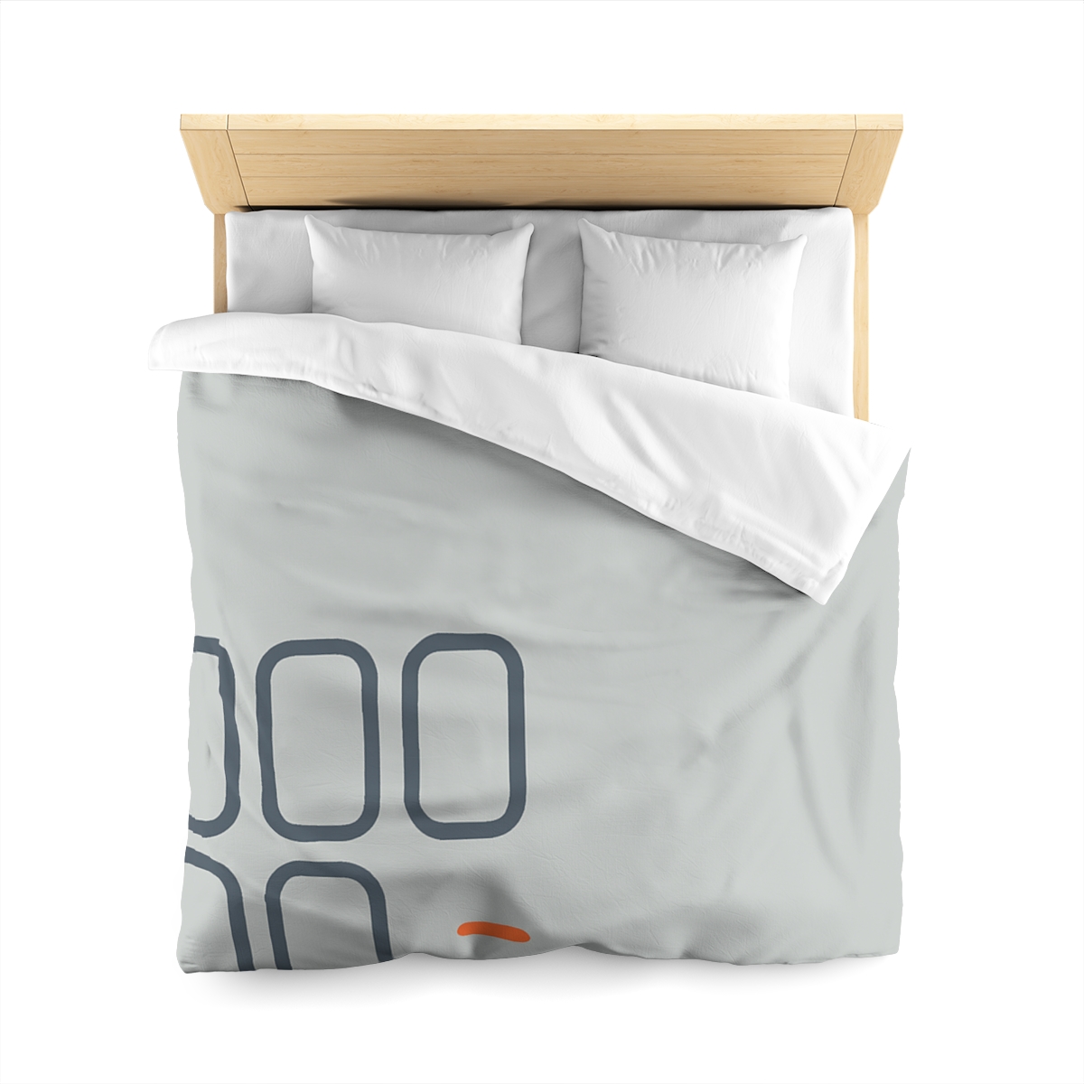 Staggered Low Grid With Missing Cell personalized bedding duvets