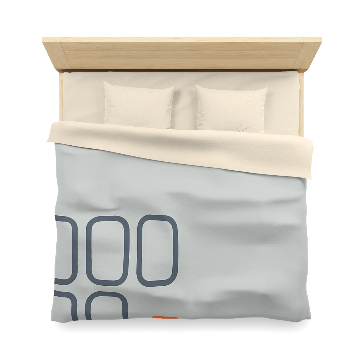 Staggered Low Grid With Missing Cell personalized bedding duvets