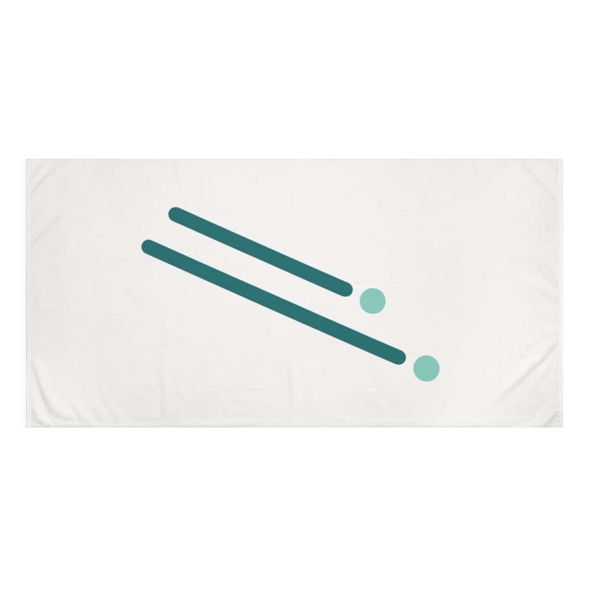 Staggered Orbit Bars trendy hand towels