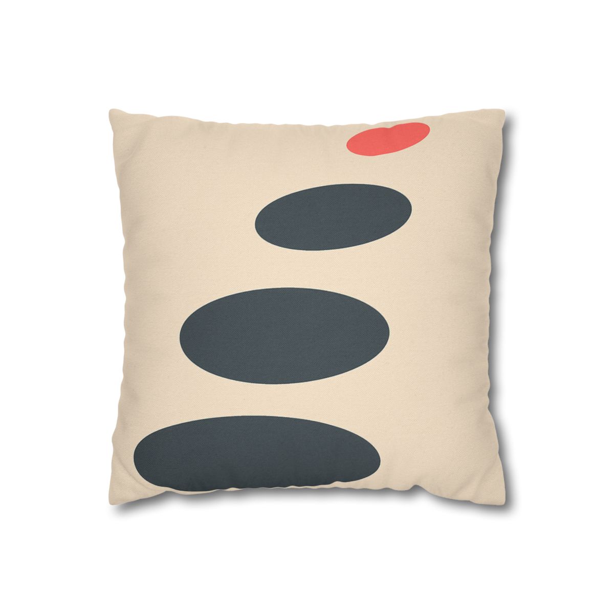 Staggered Ovals With Pause comfortable bedding pillow covers