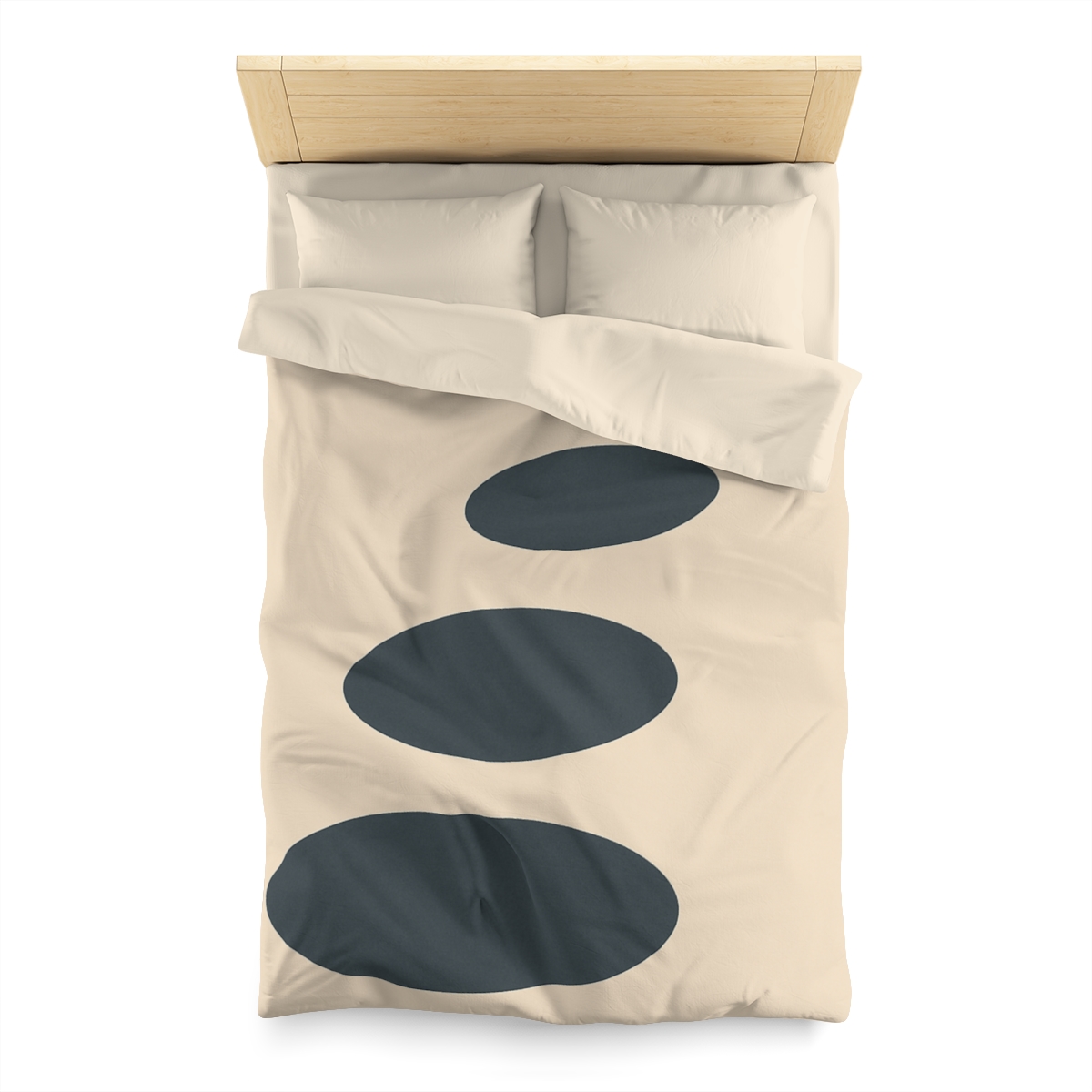 Staggered Ovals With Pause soft comforter duvets