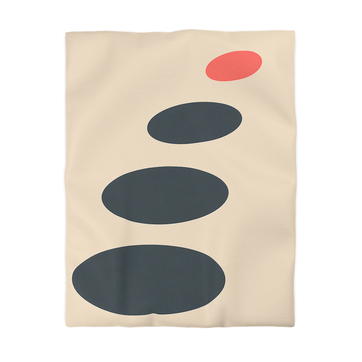 Staggered Ovals With Pause soft comforter duvets