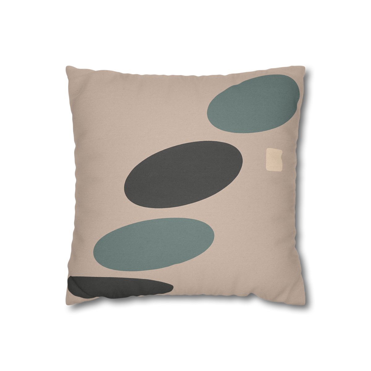 Staggered Ovals With Pause stylish decorative pillowcases