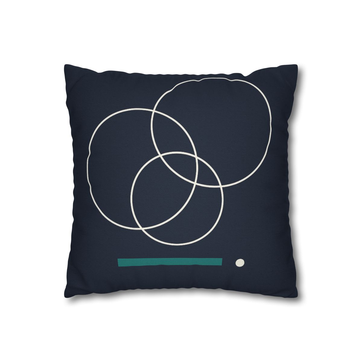 Staggered Rings And Anchored Bar trendy patterned pillow cases
