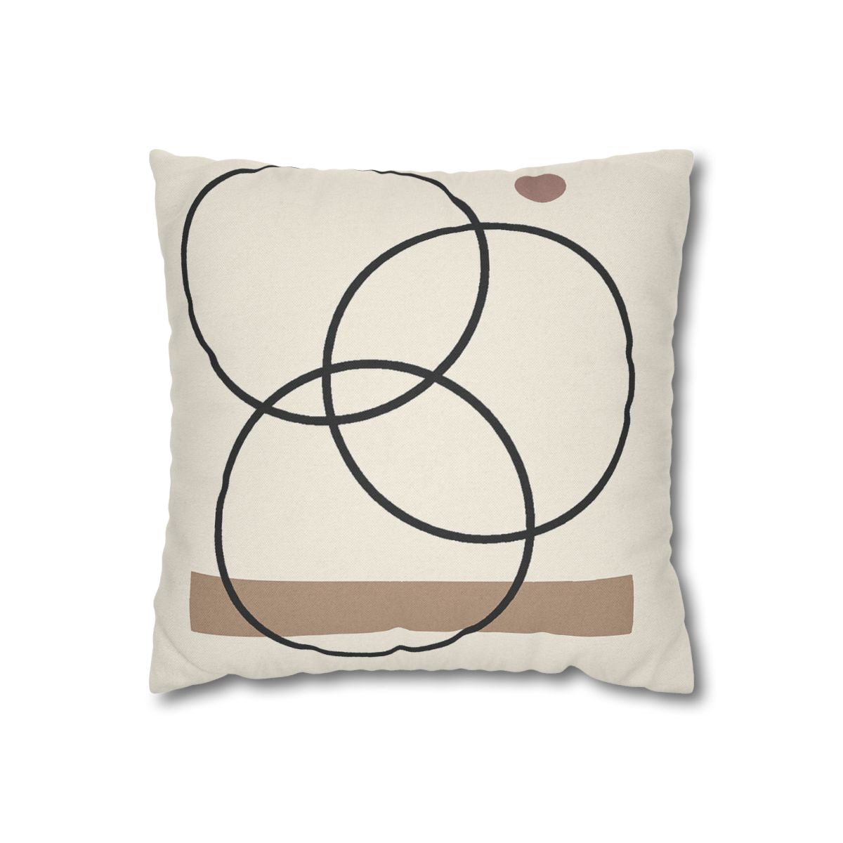 Staggered Rings And Slim Bar comfortable bedding pillow covers