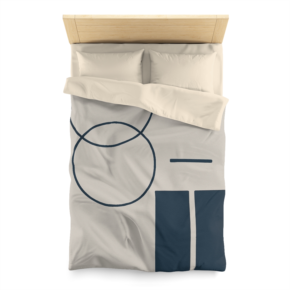 Staggered Rings Over Split Rectangle duvets for gifts