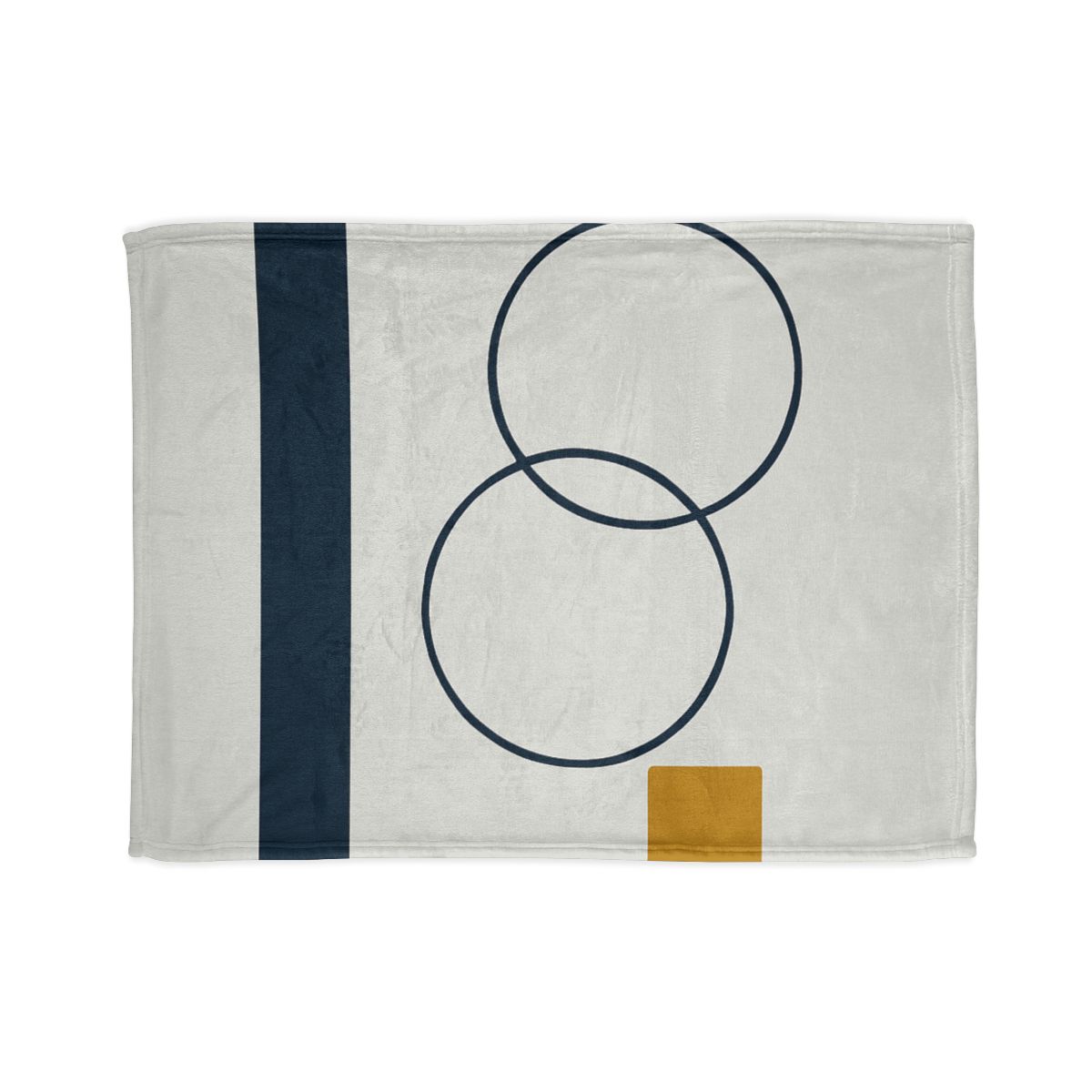 Staggered Rings With Anchored Column trendy patterned blankets