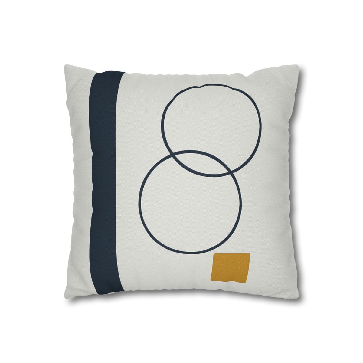 Staggered Rings With Anchored Column custom pillow cases