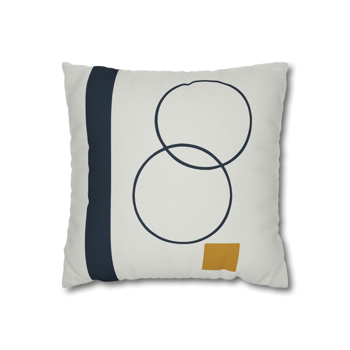 Staggered Rings With Anchored Column custom pillow cases