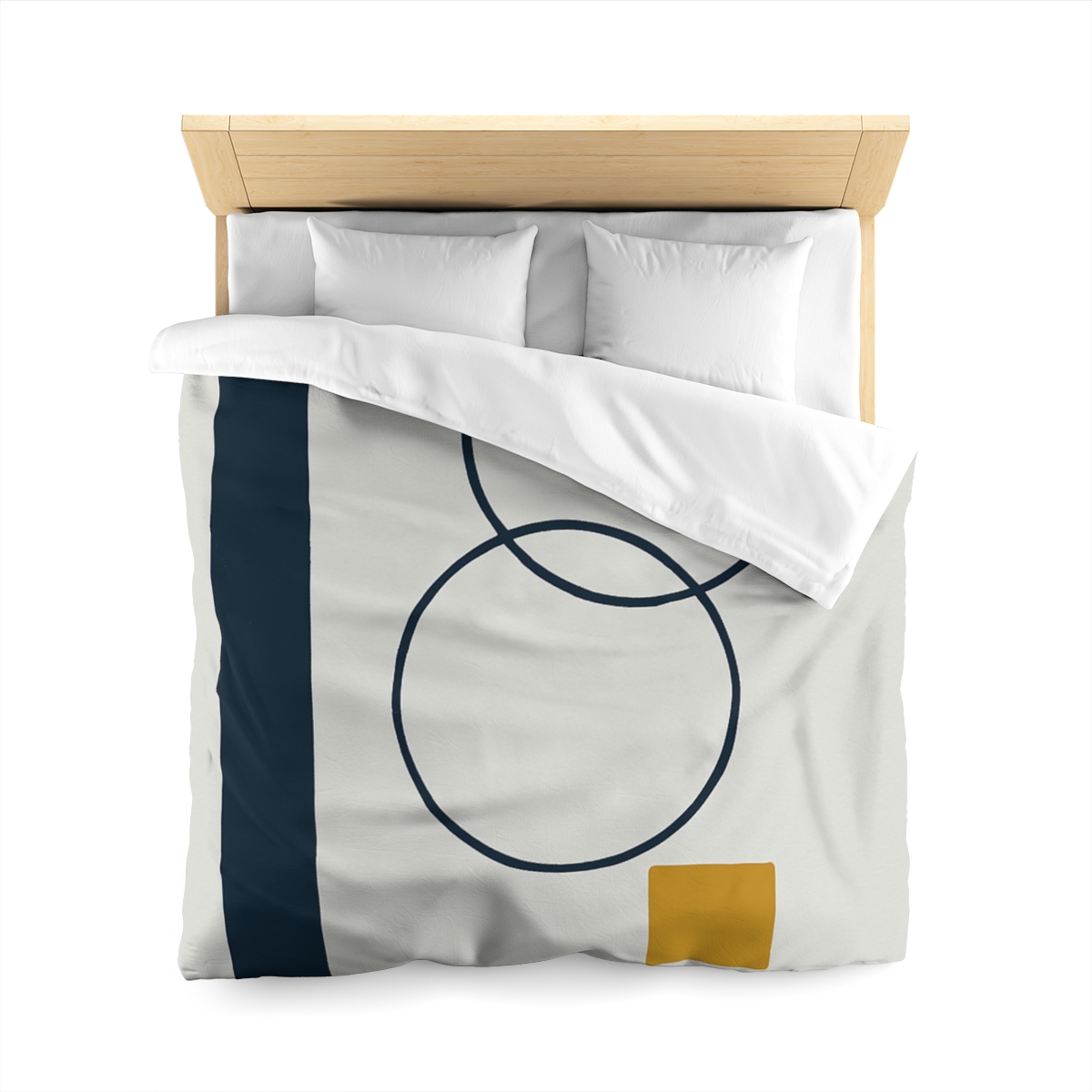 Staggered Rings With Anchored Column soft comforter duvets