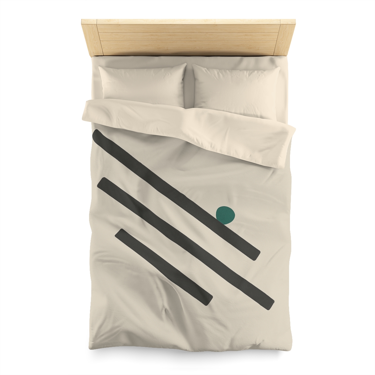 Staggered Short Bars With Quiet Dot warm winter duvets