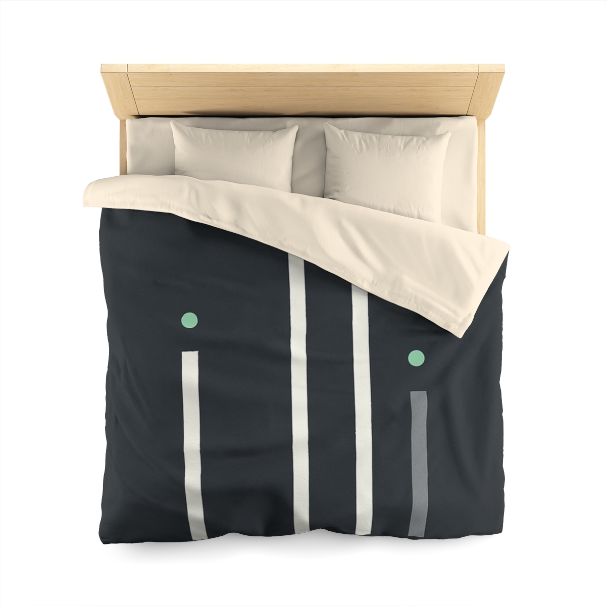 Staggered Starfield Bars warm winter duvets