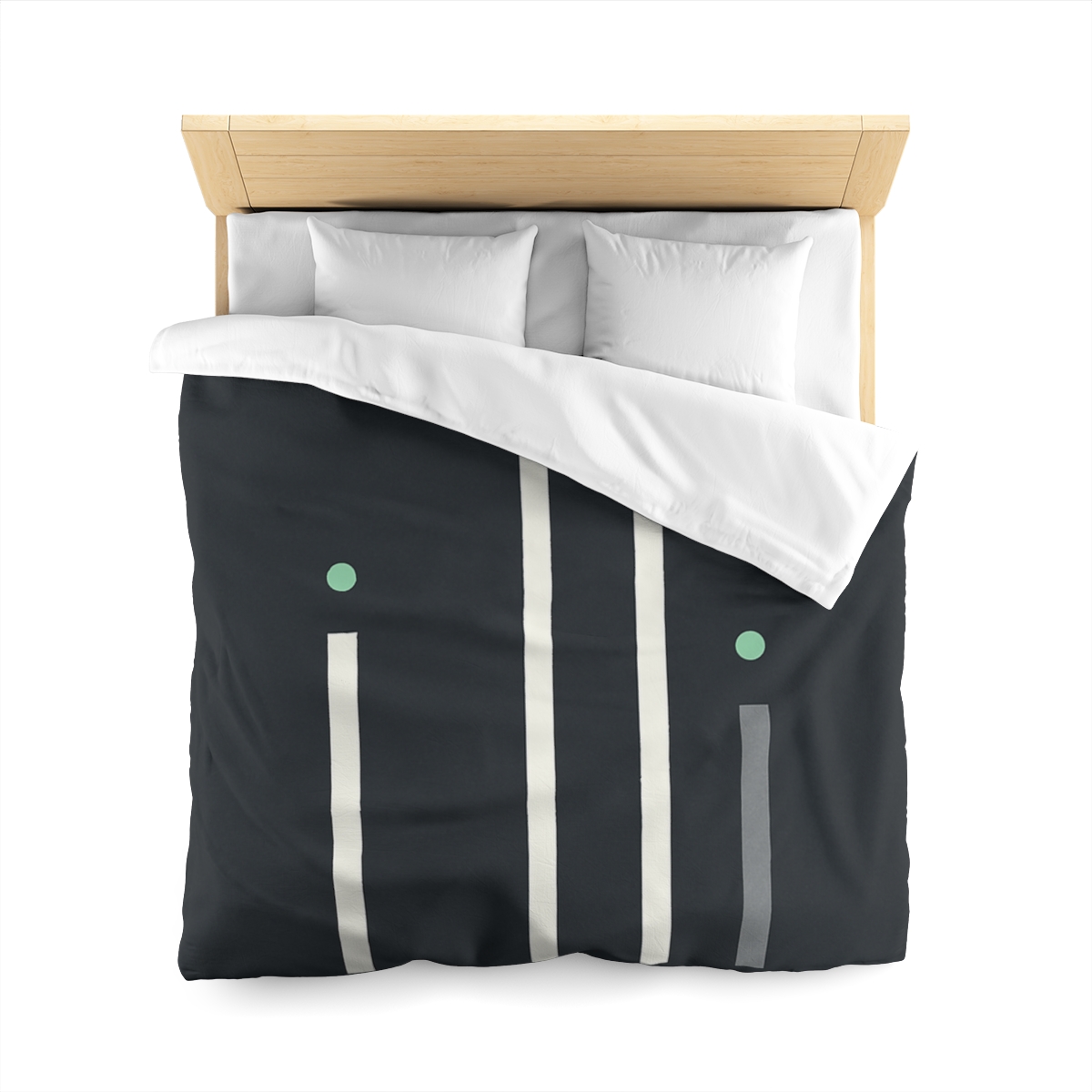 Staggered Starfield Bars warm winter duvets