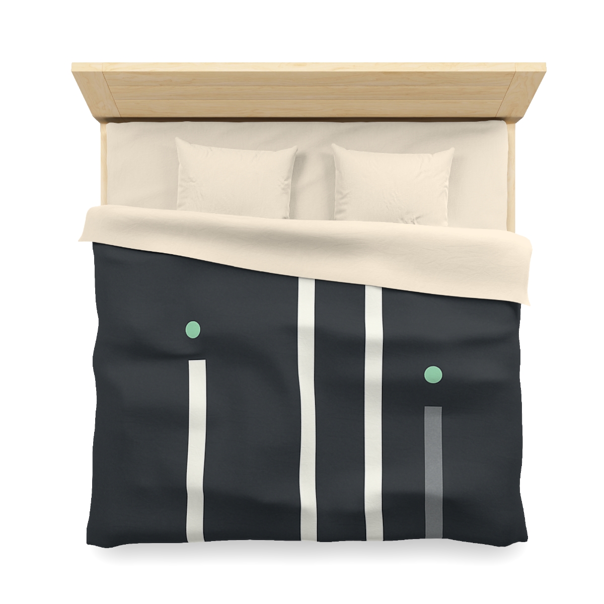 Staggered Starfield Bars warm winter duvets