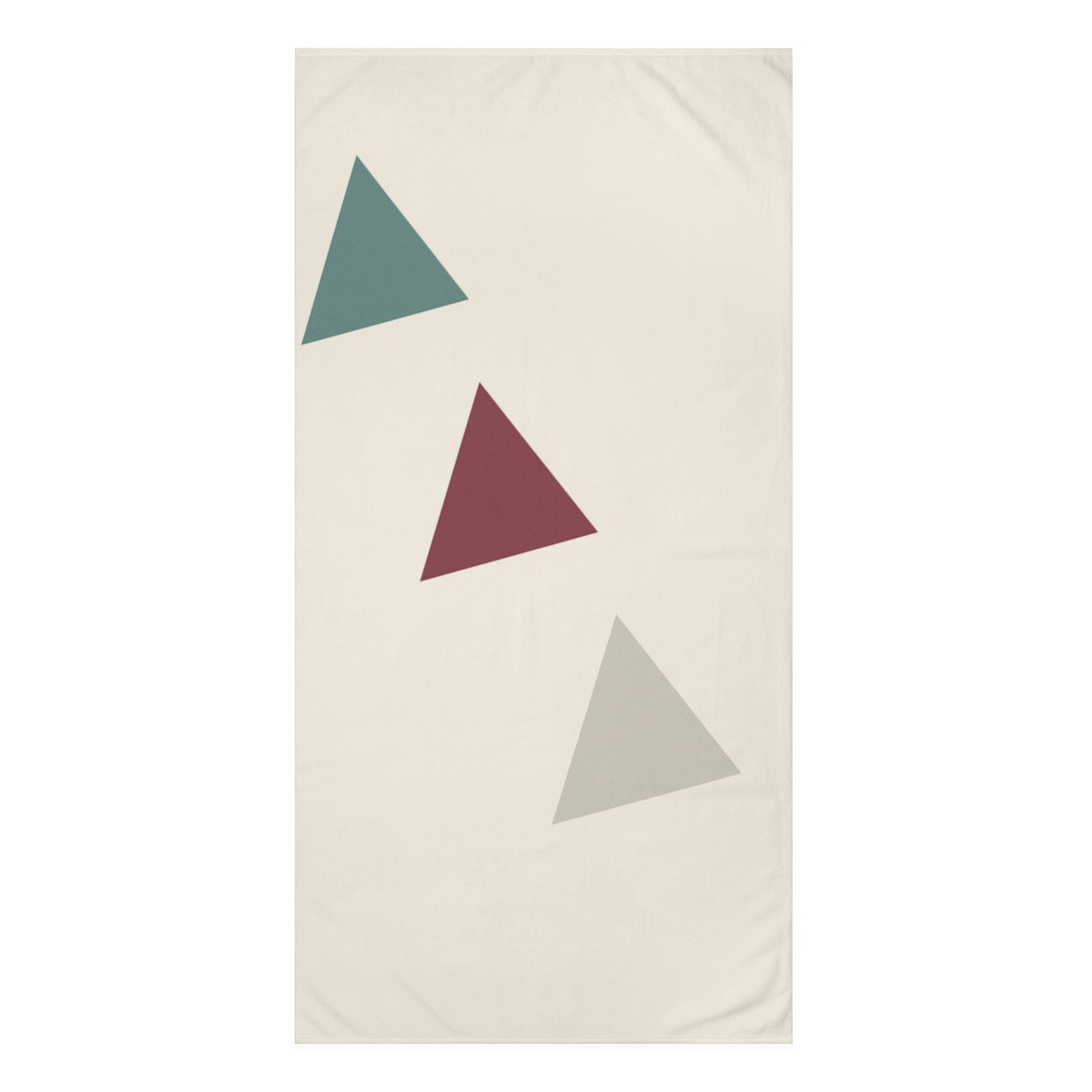 Staggered Triangle Rhythm trendy hand towels