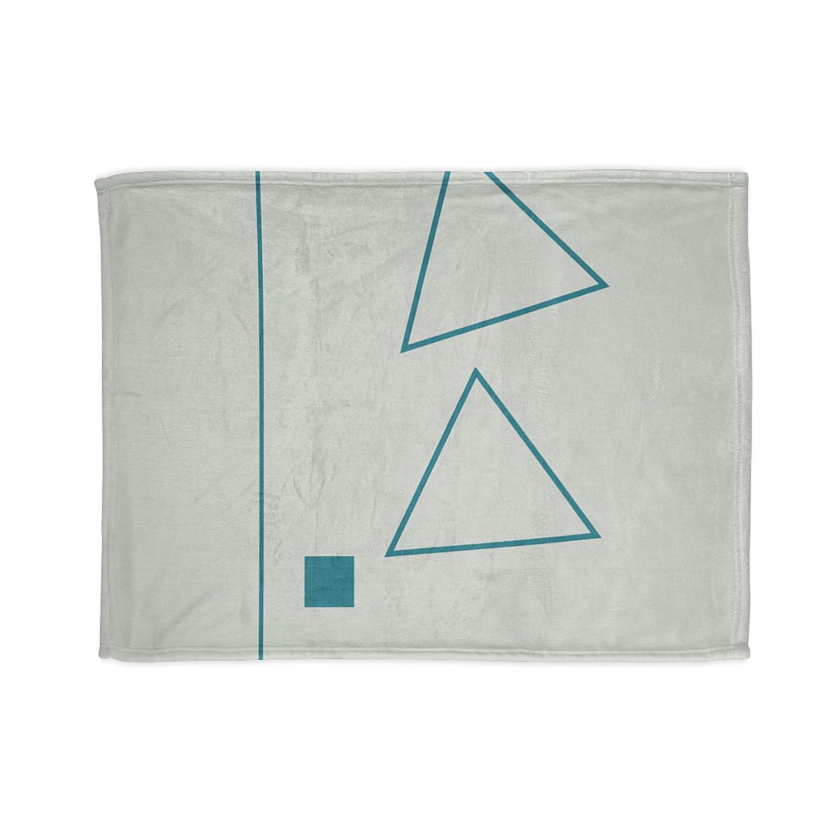 Staggered Triangles With Silent Axis personalized cozy blankets