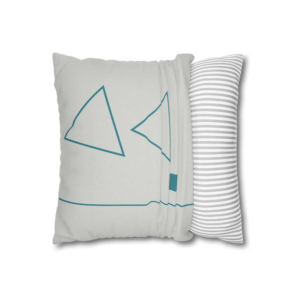 Staggered Triangles With Silent Axis custom pillow cases