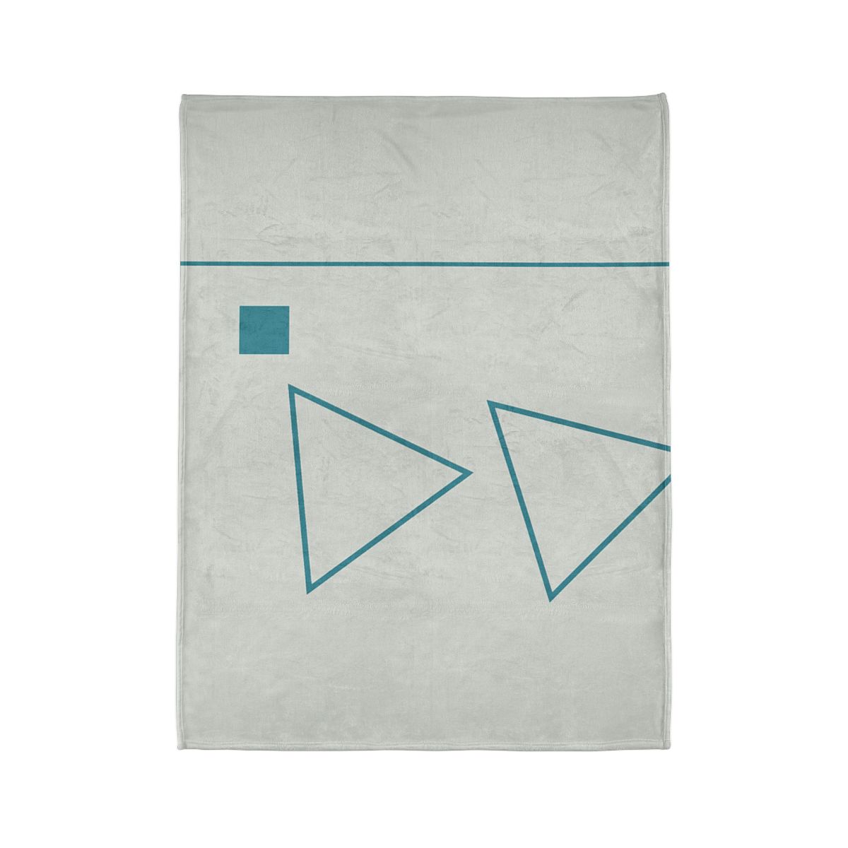 Staggered Triangles With Silent Axis personalized cozy blankets