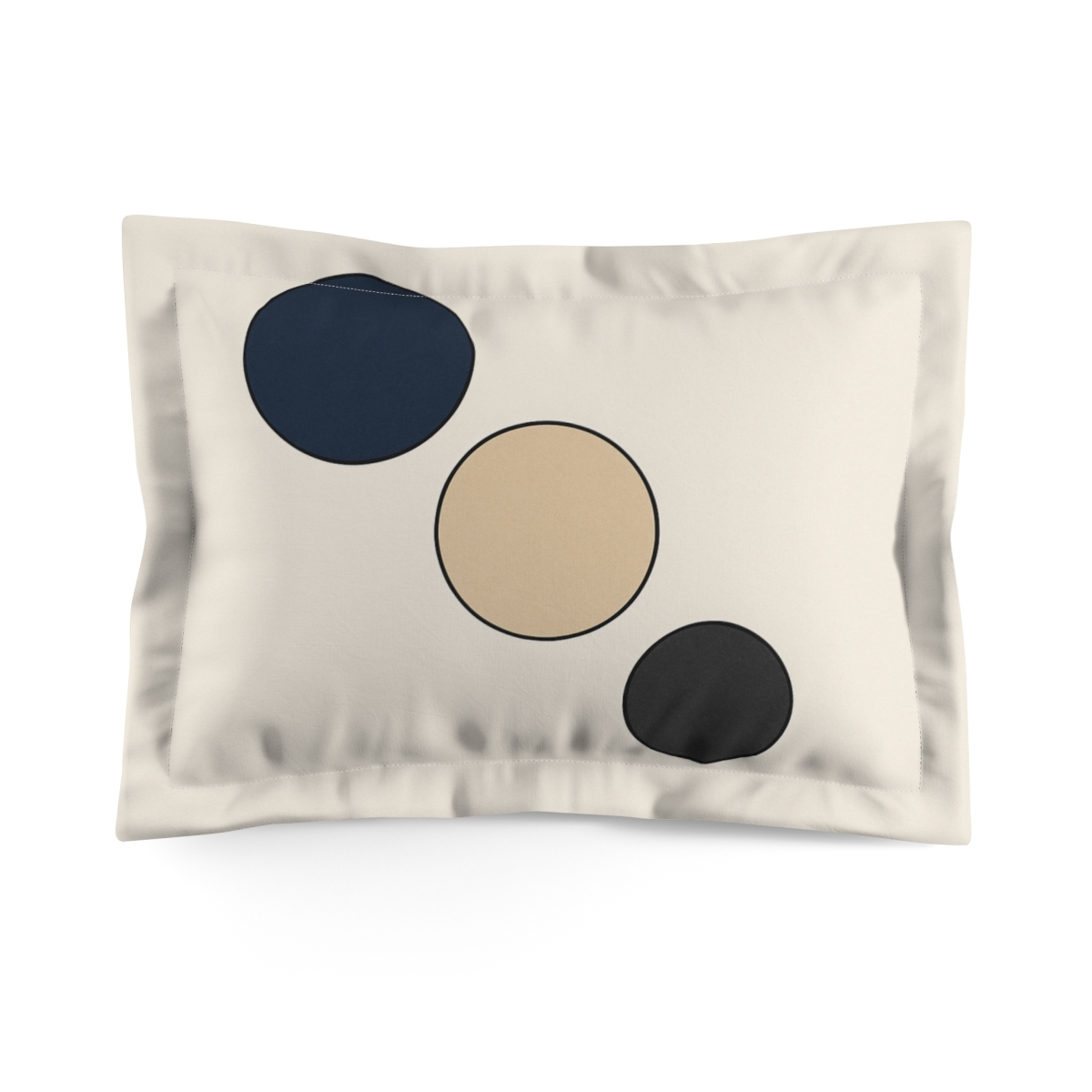 Staggered Trio Of Circles gift pillows for home