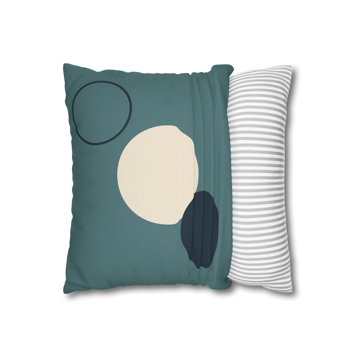 Staggered Trio Of Circles Harmony stylish decorative pillowcases