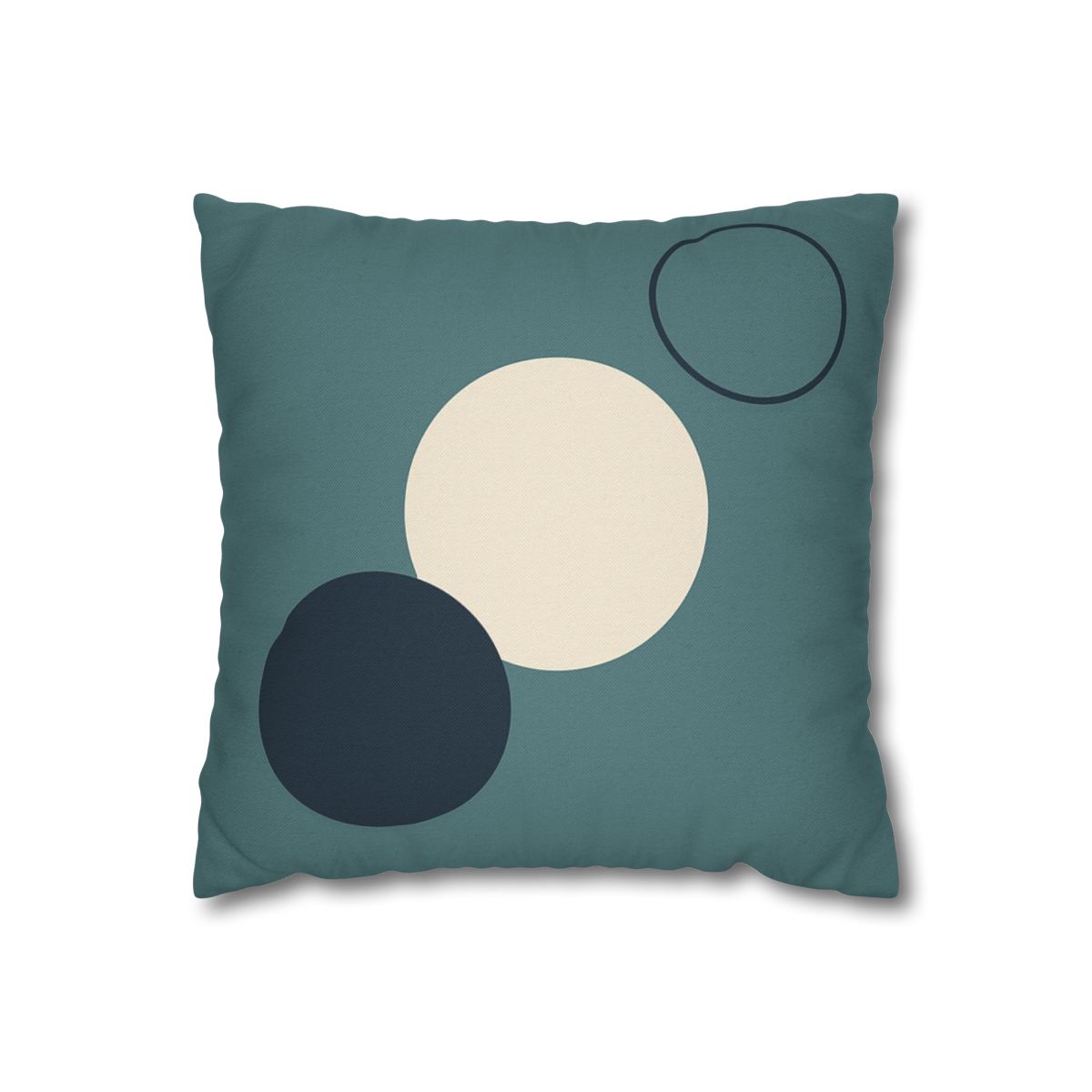 Staggered Trio Of Circles Harmony stylish decorative pillowcases