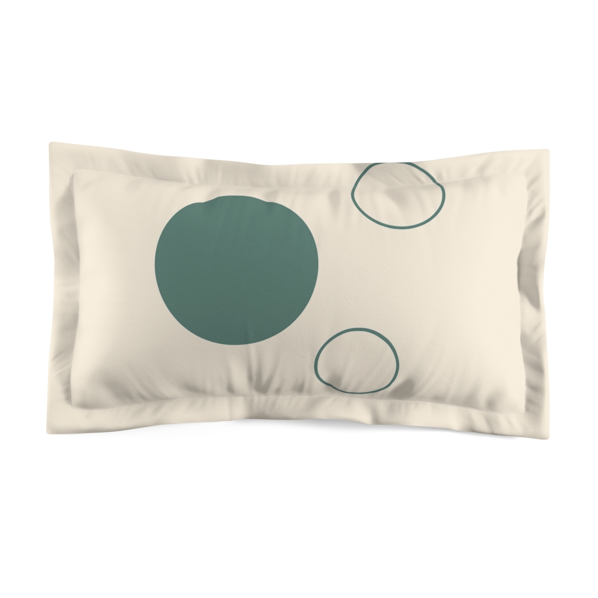 Staggered Trio Of Circles Harmony custom pillows