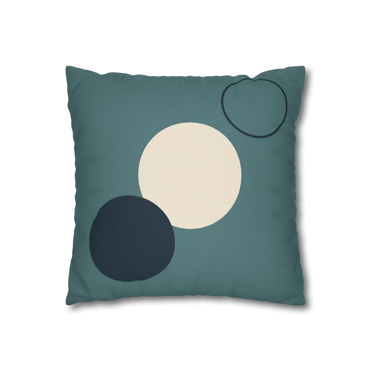 Staggered Trio Of Circles Harmony stylish decorative pillowcases