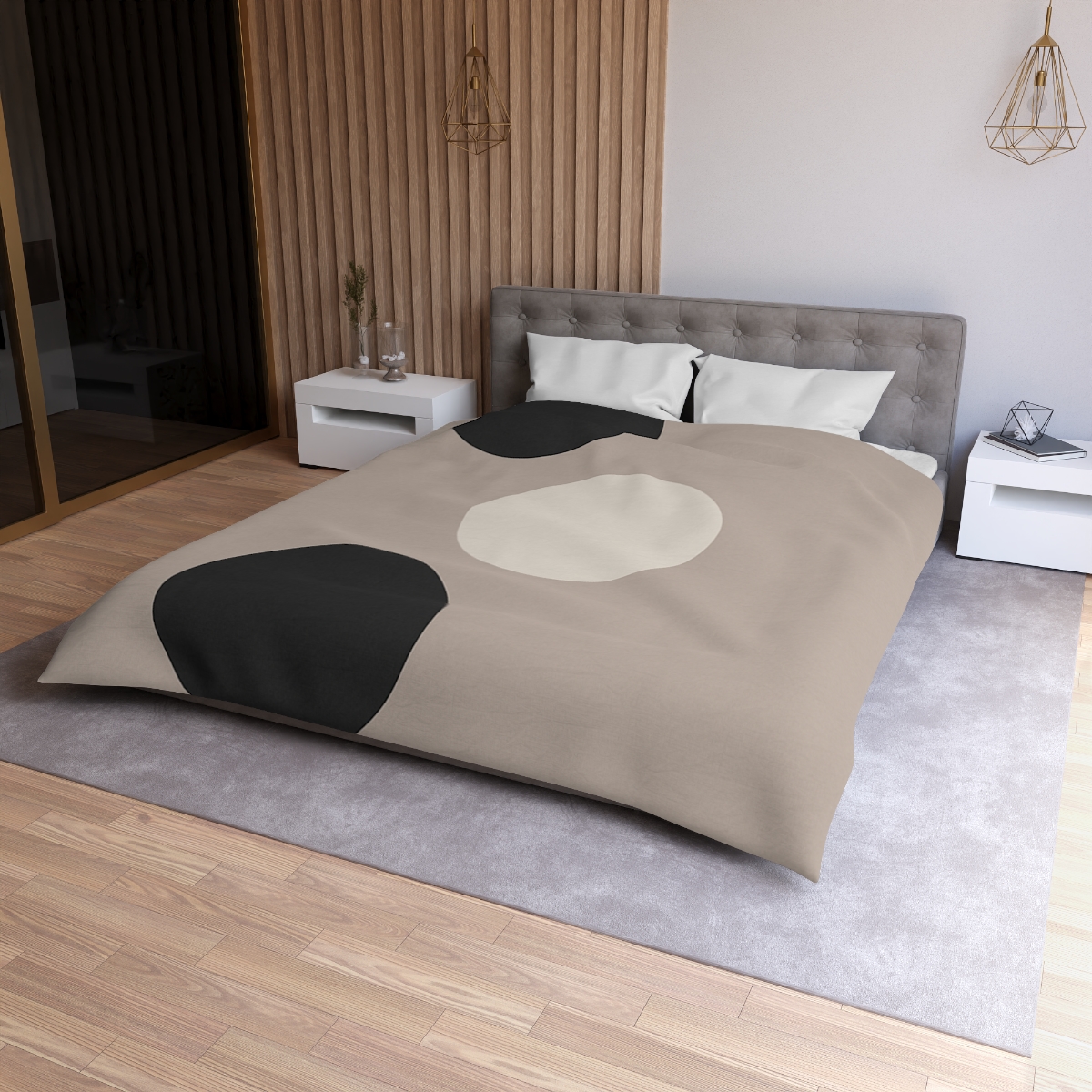 Staggered Trio Of Coins duvets for gifts
