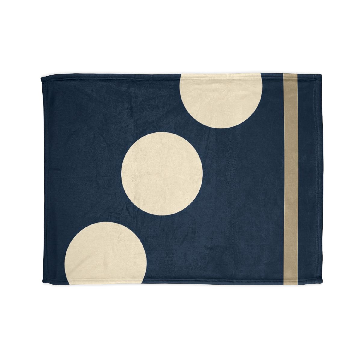 Staggered Trio With Vertical Bar stylish throw blankets