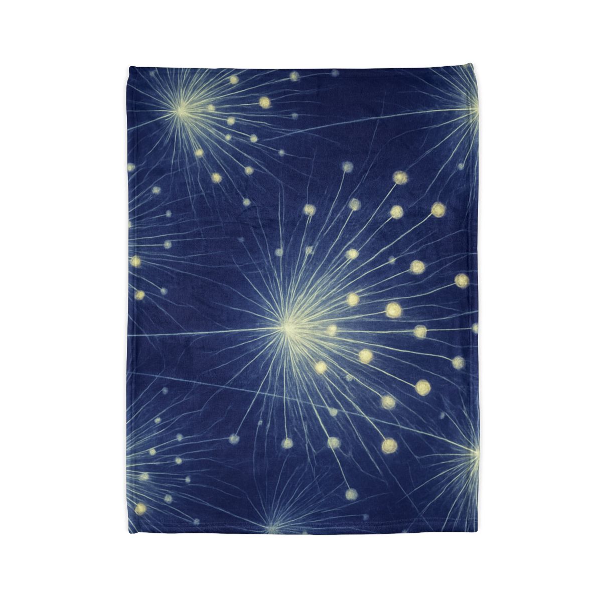 Stamen Burst Radiograph soft fleece blankets