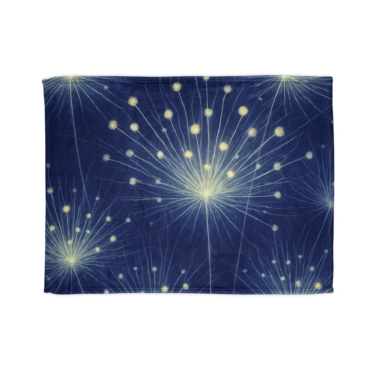 Stamen Burst Radiograph soft fleece blankets