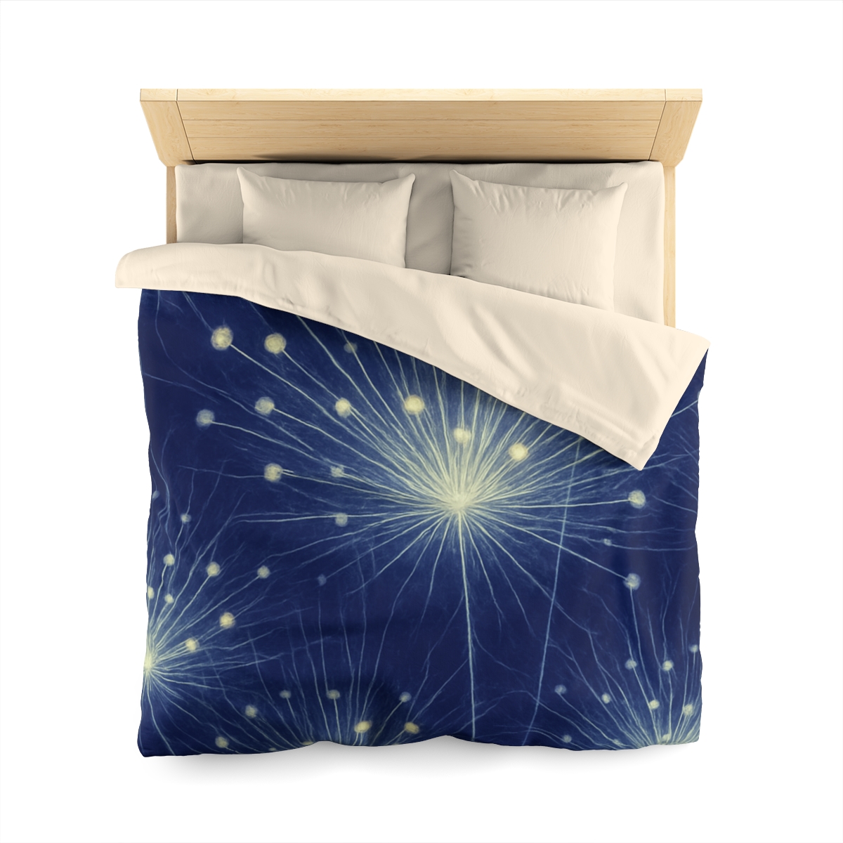 Stamen Burst Radiograph custom duvets