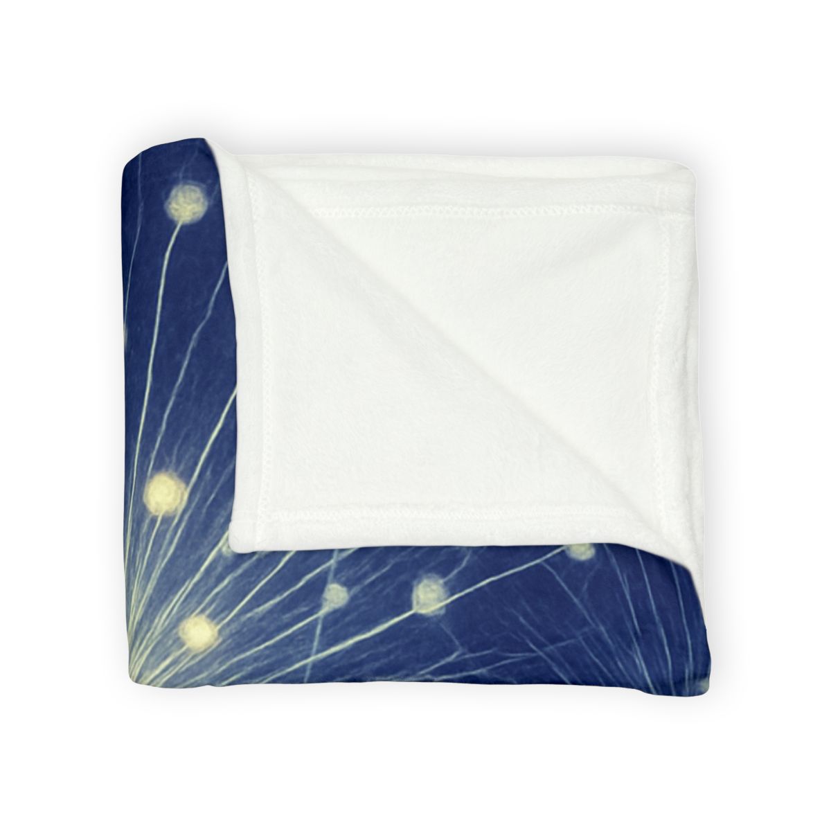 Stamen Burst Radiograph soft fleece blankets