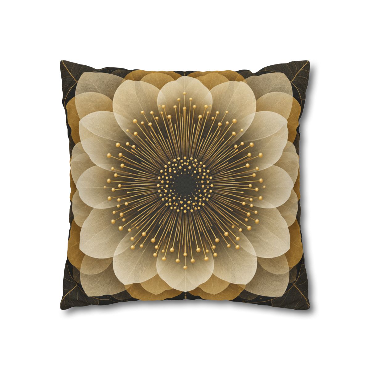 Stamen Compass Bloom trendy patterned pillow cases [AI-5d06e7f9-e1440fd0f4da]