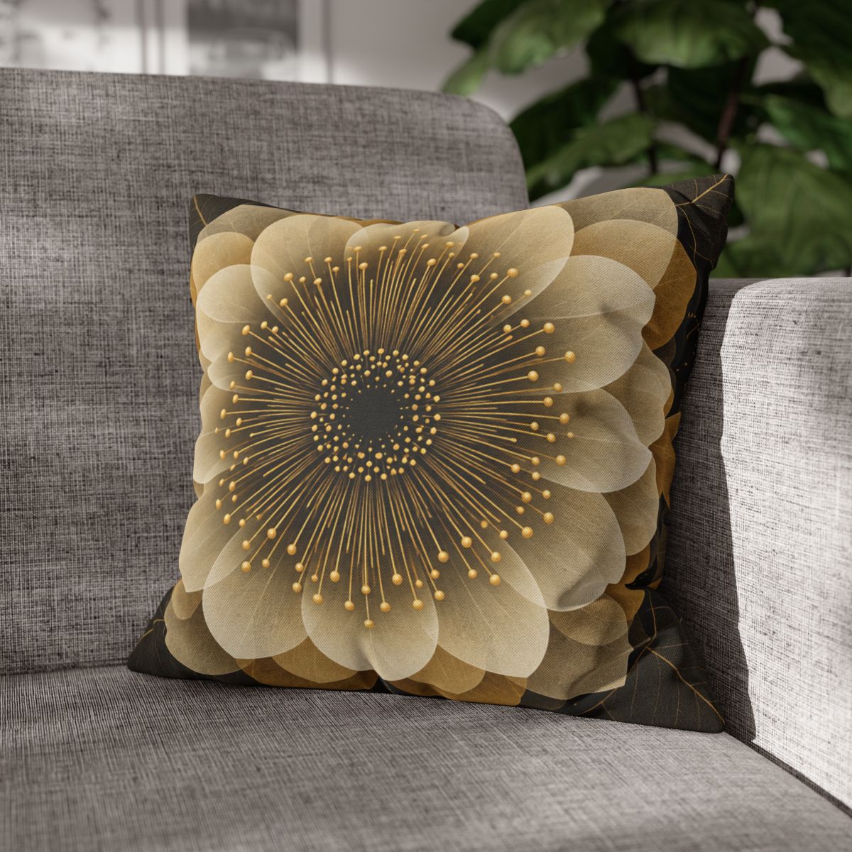 Stamen Compass Bloom trendy patterned pillow cases [AI-5d06e7f9-8878ec826968]