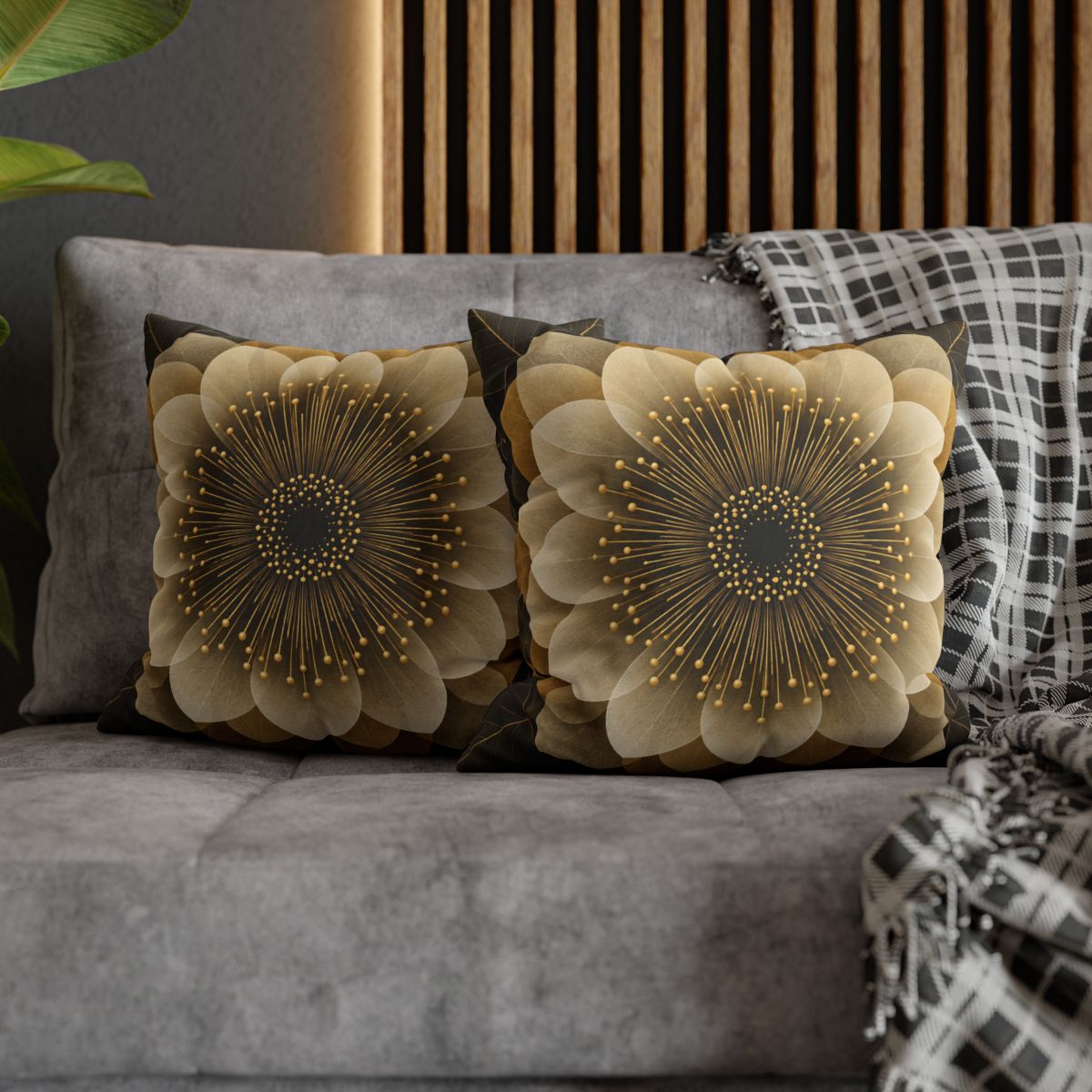 Stamen Compass Bloom trendy patterned pillow cases [AI-5d06e7f9-ad2aaf7afc7d]