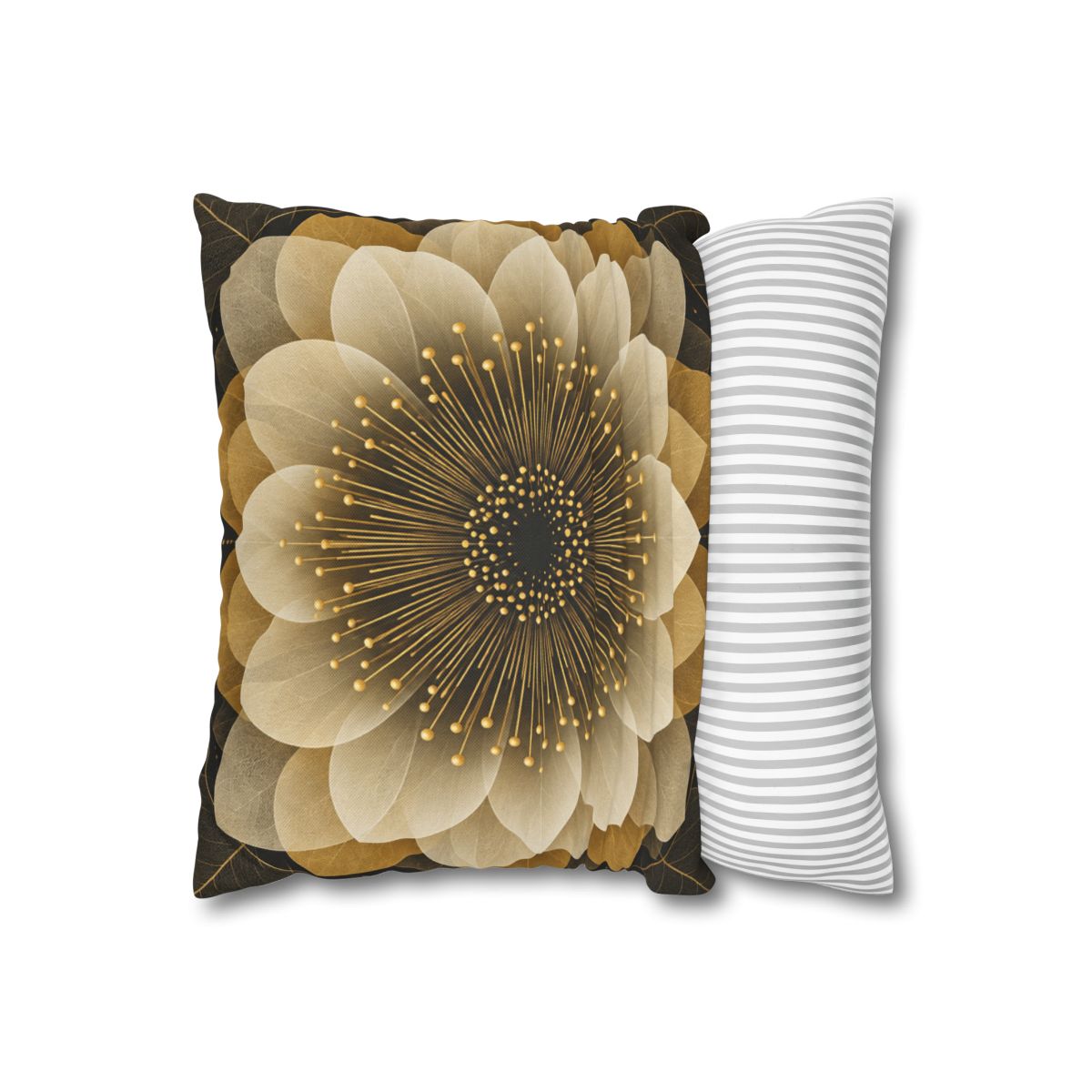 Stamen Compass Bloom trendy patterned pillow cases [AI-5d06e7f9-7f63d7b65b48]