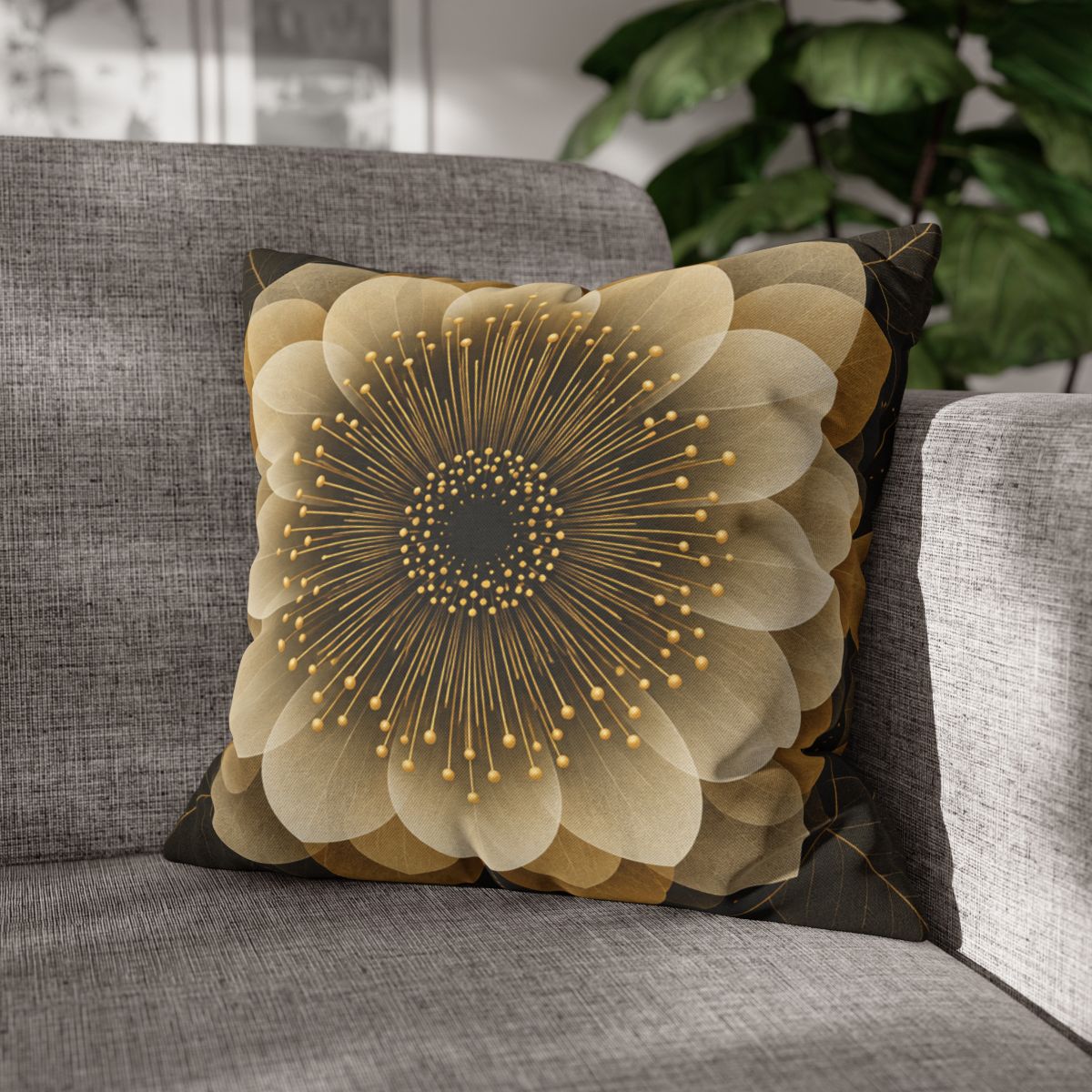 Stamen Compass Bloom trendy patterned pillow cases [AI-5d06e7f9-6b69c39a32c8]