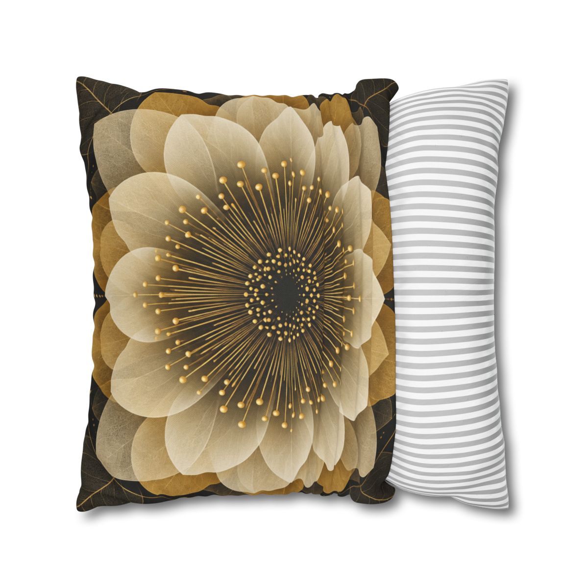 Stamen Compass Bloom trendy patterned pillow cases [AI-5d06e7f9-29685b7791a4]