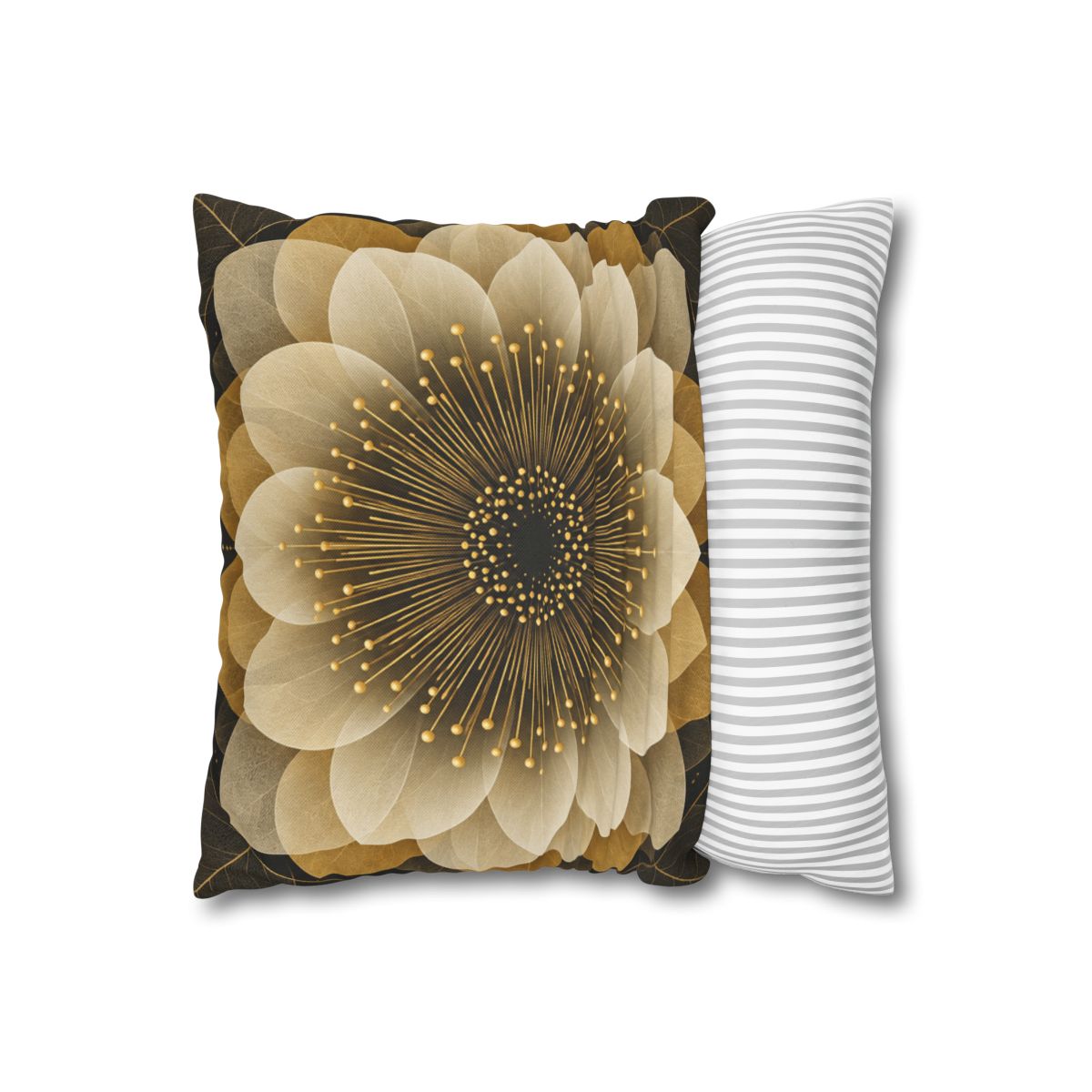 Stamen Compass Bloom trendy patterned pillow cases [AI-5d06e7f9-29db7ef5e5b0]