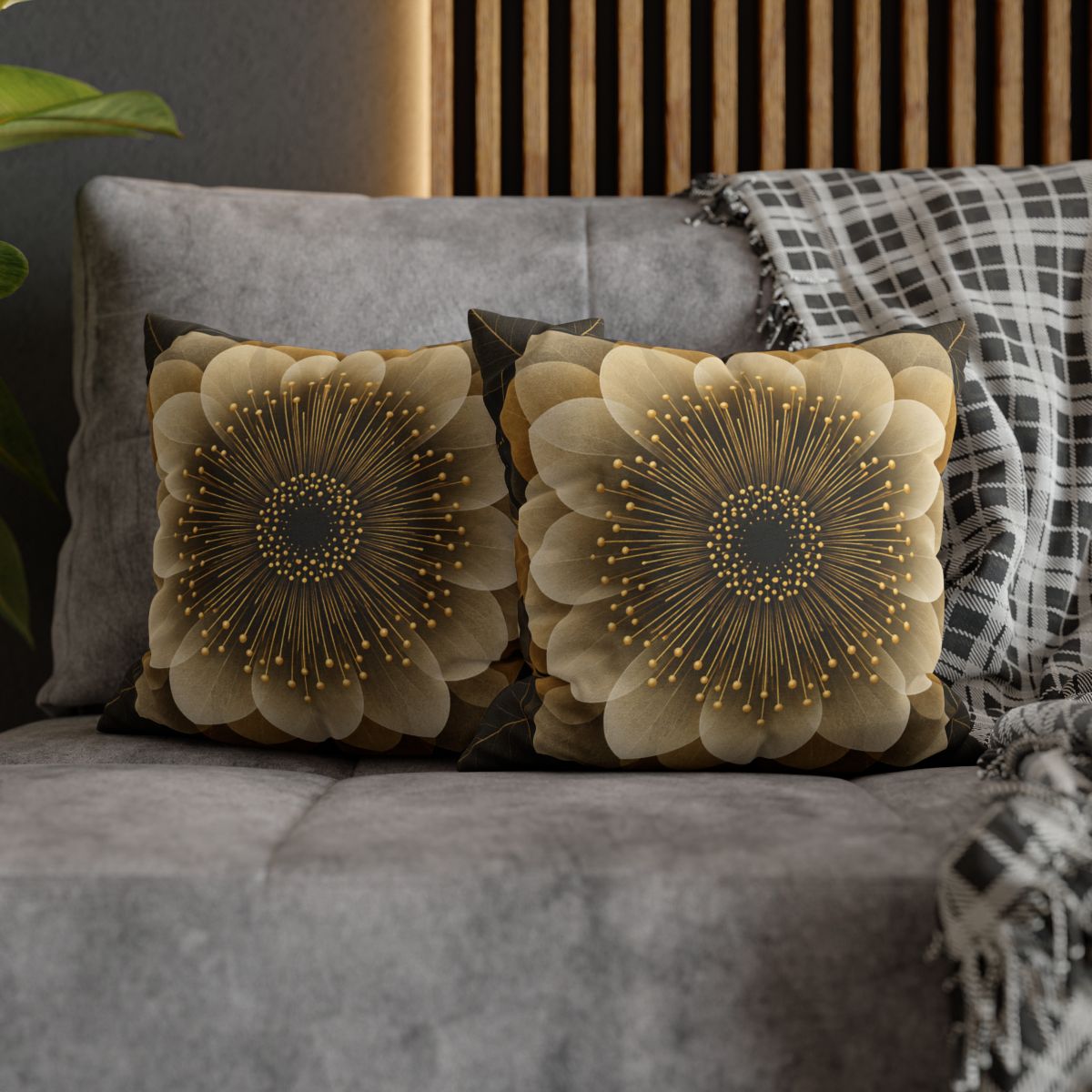Stamen Compass Bloom trendy patterned pillow cases [AI-5d06e7f9-73b05d5c9b86]