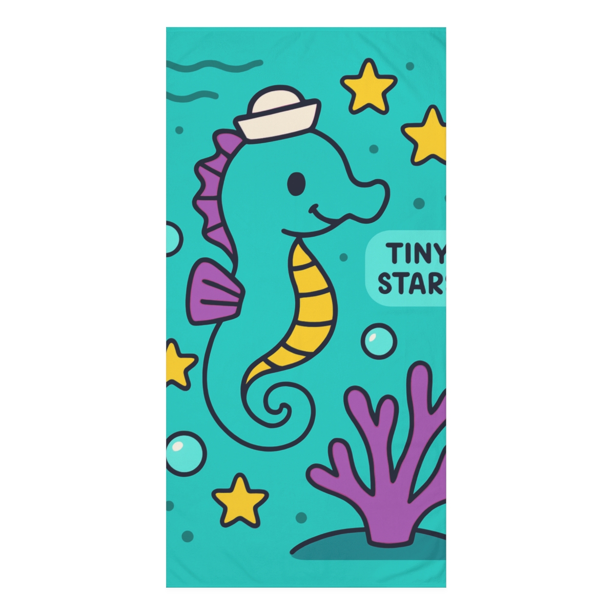 Star Sailor Seahorse unique gift towels