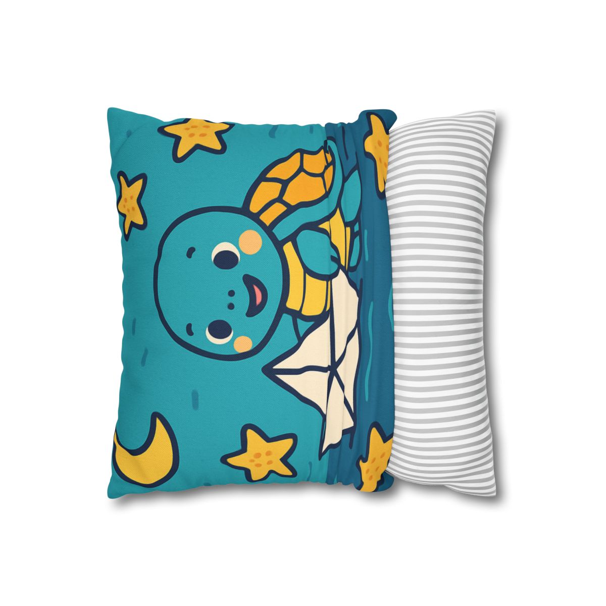 Star Sailor Turtle soft cotton pillow cases