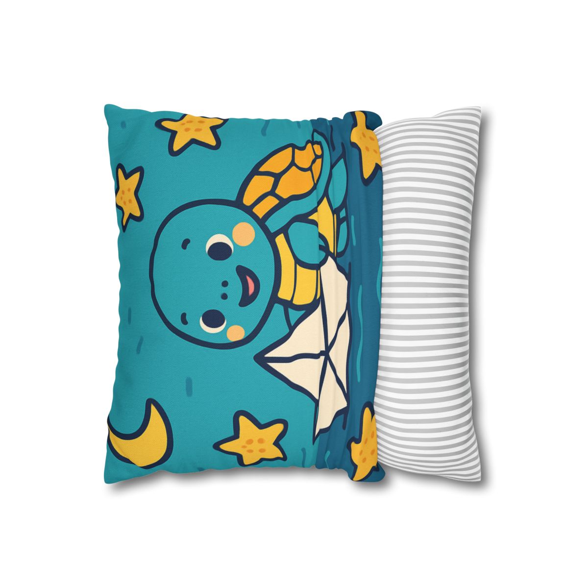 Star Sailor Turtle soft cotton pillow cases