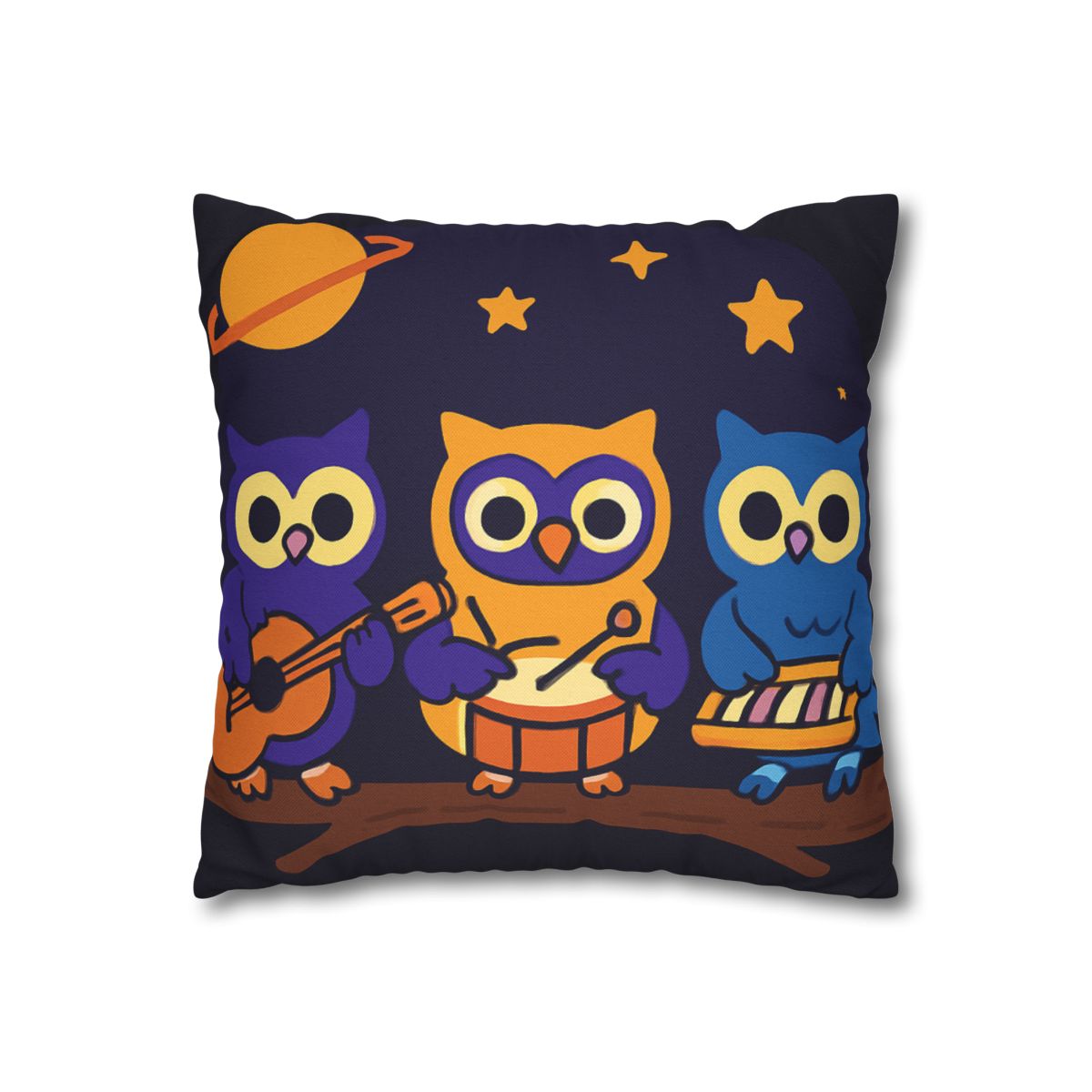 Star Song Owl Band unique gift pillow cases