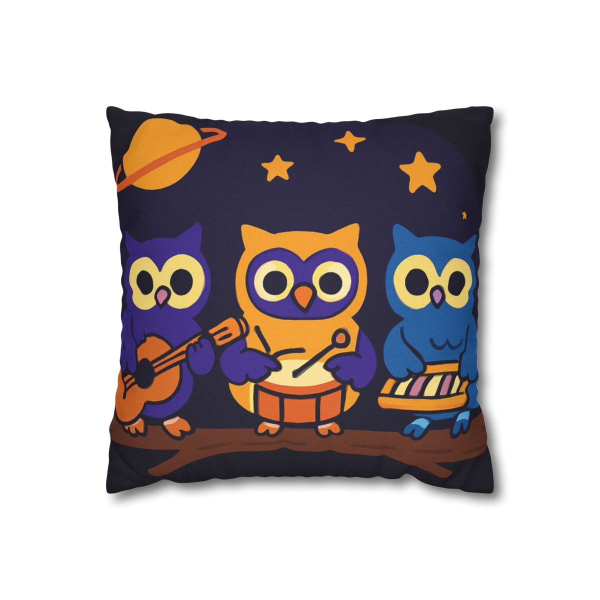Star Song Owl Band unique gift pillow cases